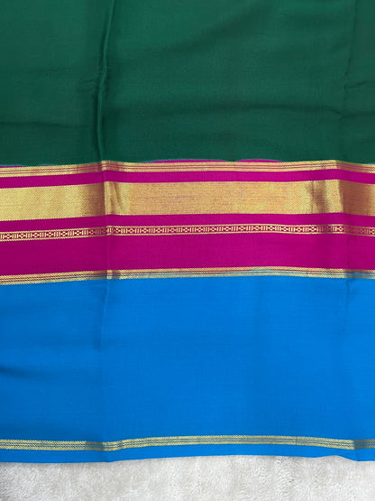 Pure crepe Mysore silk saree 16271506