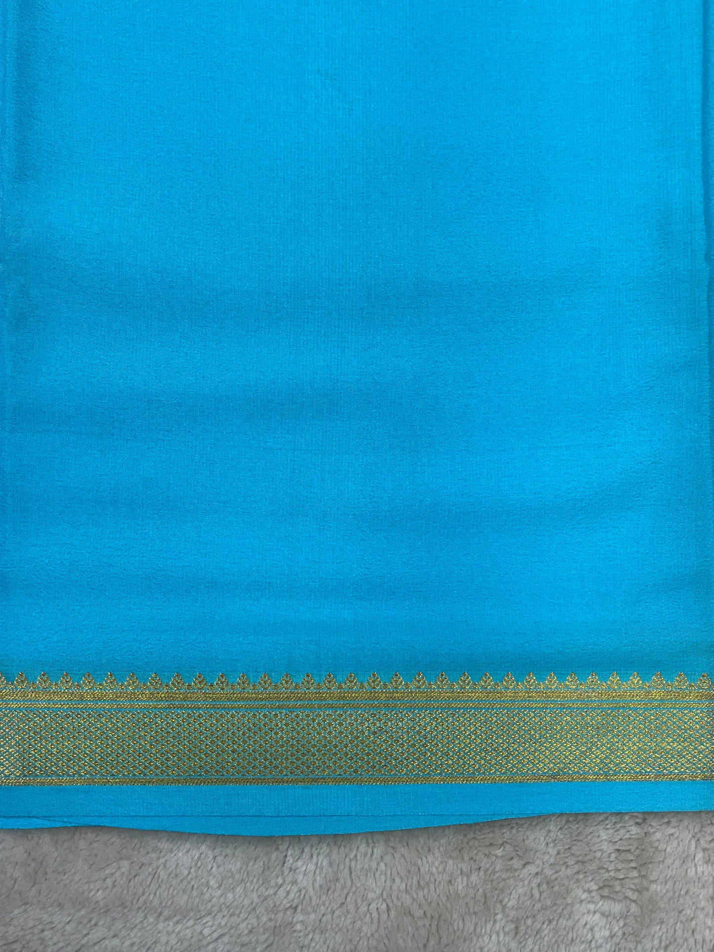 Pure crepe Mysore silk saree 16271502