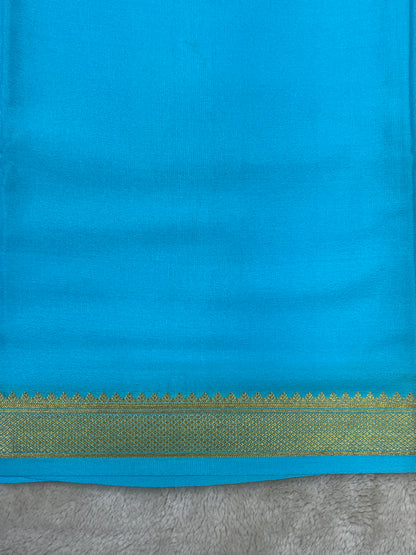 Pure crepe Mysore silk saree 16271502