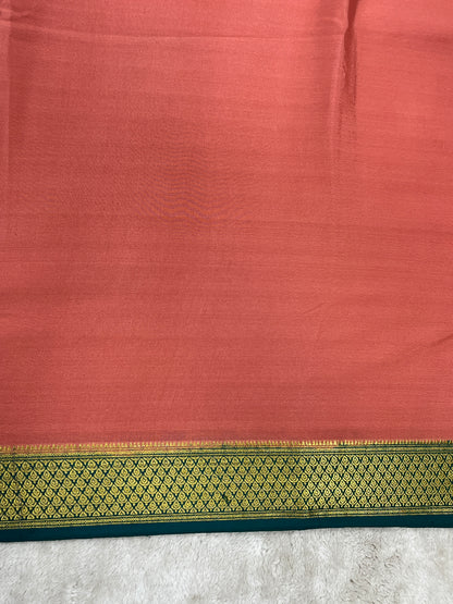 Pure crepe Mysore silk saree - 16271501