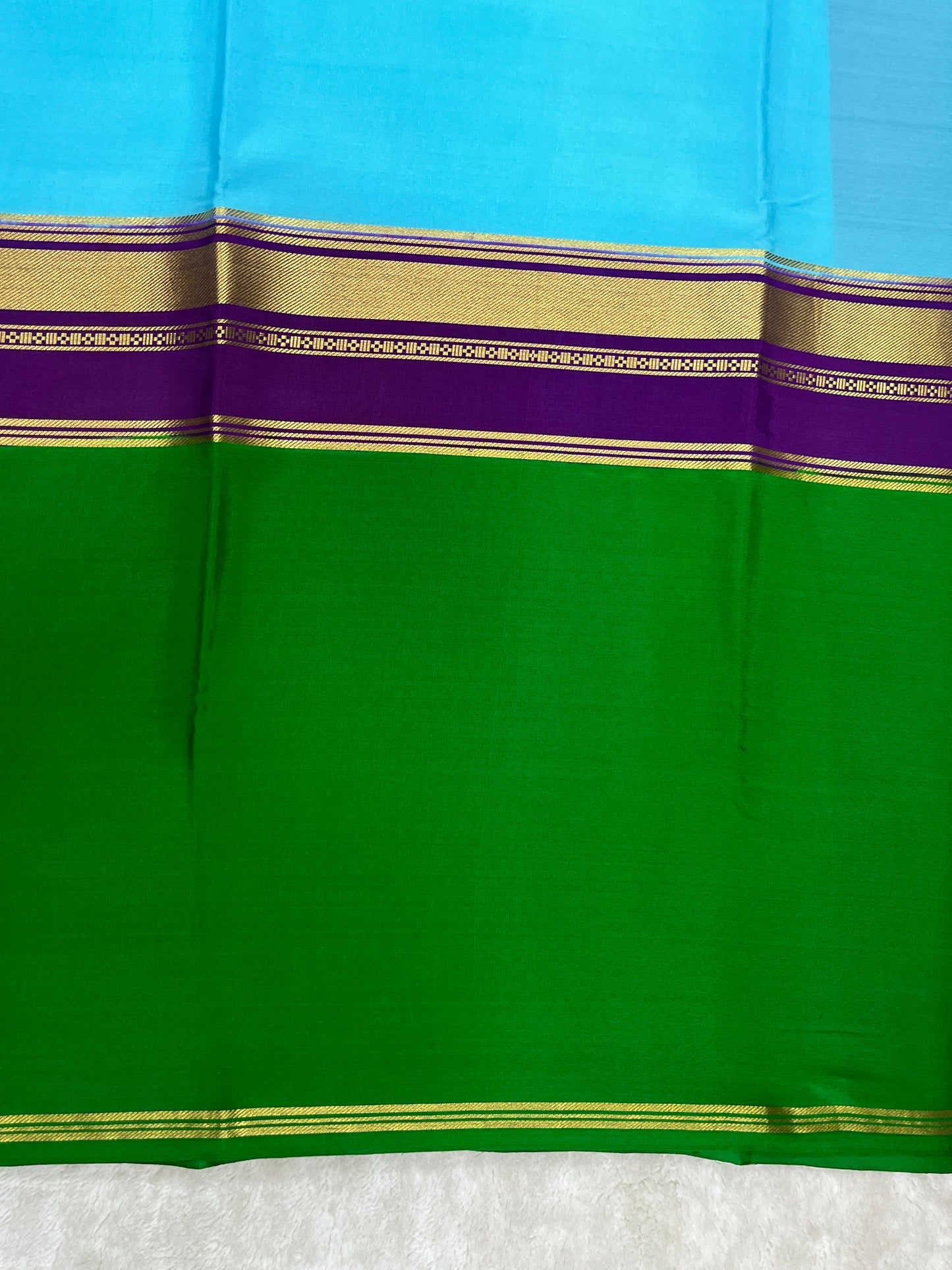 pure crepe mysore silk 3D Saree16271506