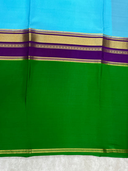 pure crepe mysore silk 3D Saree16271506