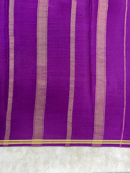 pure crepe mysore silk 3D Saree16271506