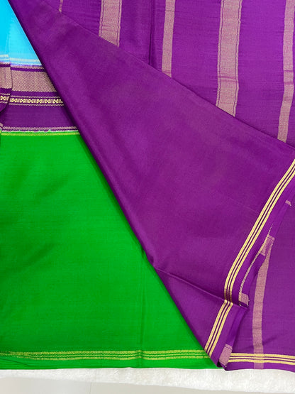 pure crepe mysore silk 3D Saree16271506