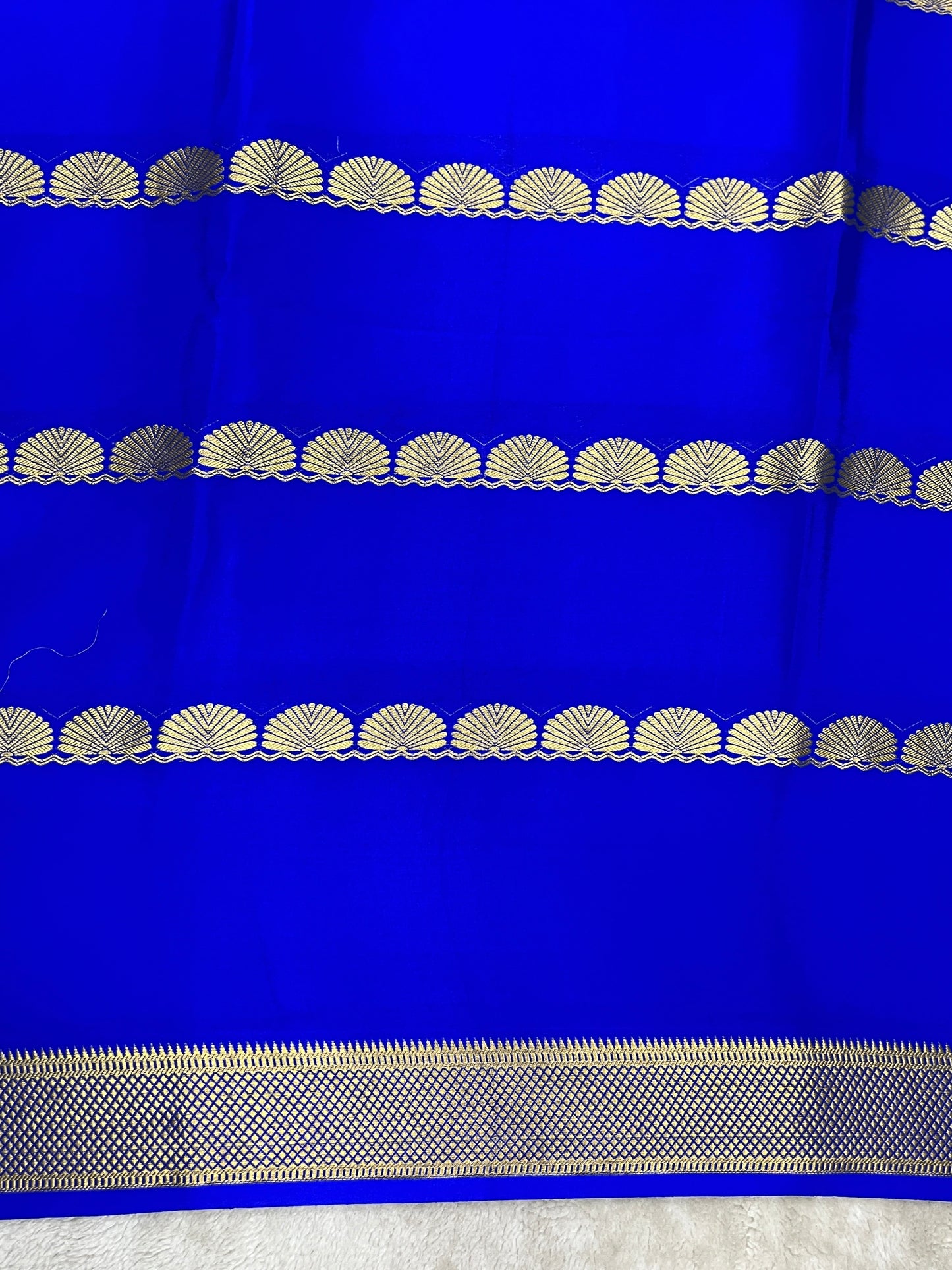 Pure Crepe Mysore silk saree 1145317