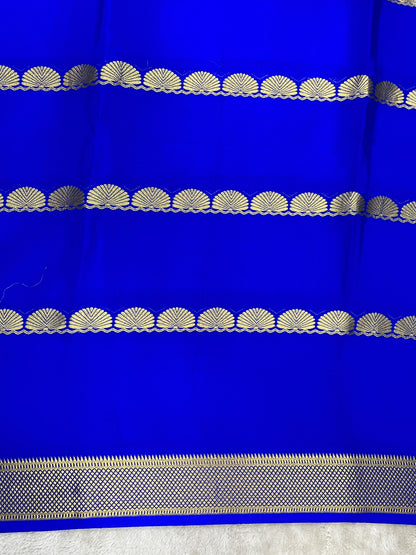 Pure Crepe Mysore silk saree 1145317