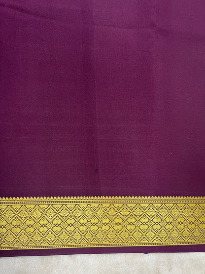 Pure Crepe Mysore silk saree - 16271502