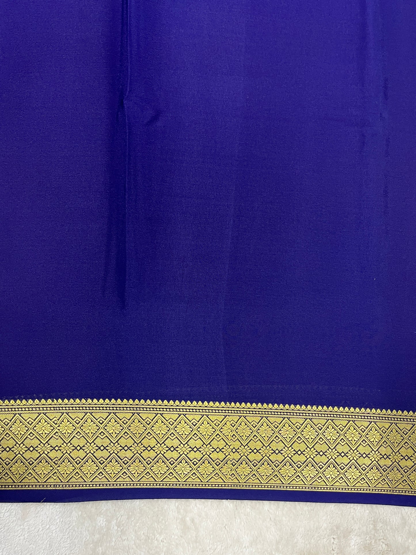 Pure Crepe Mysore silk saree - 16271502