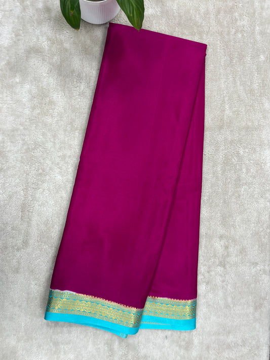 pure crepe mysore silk - piping - 1146006