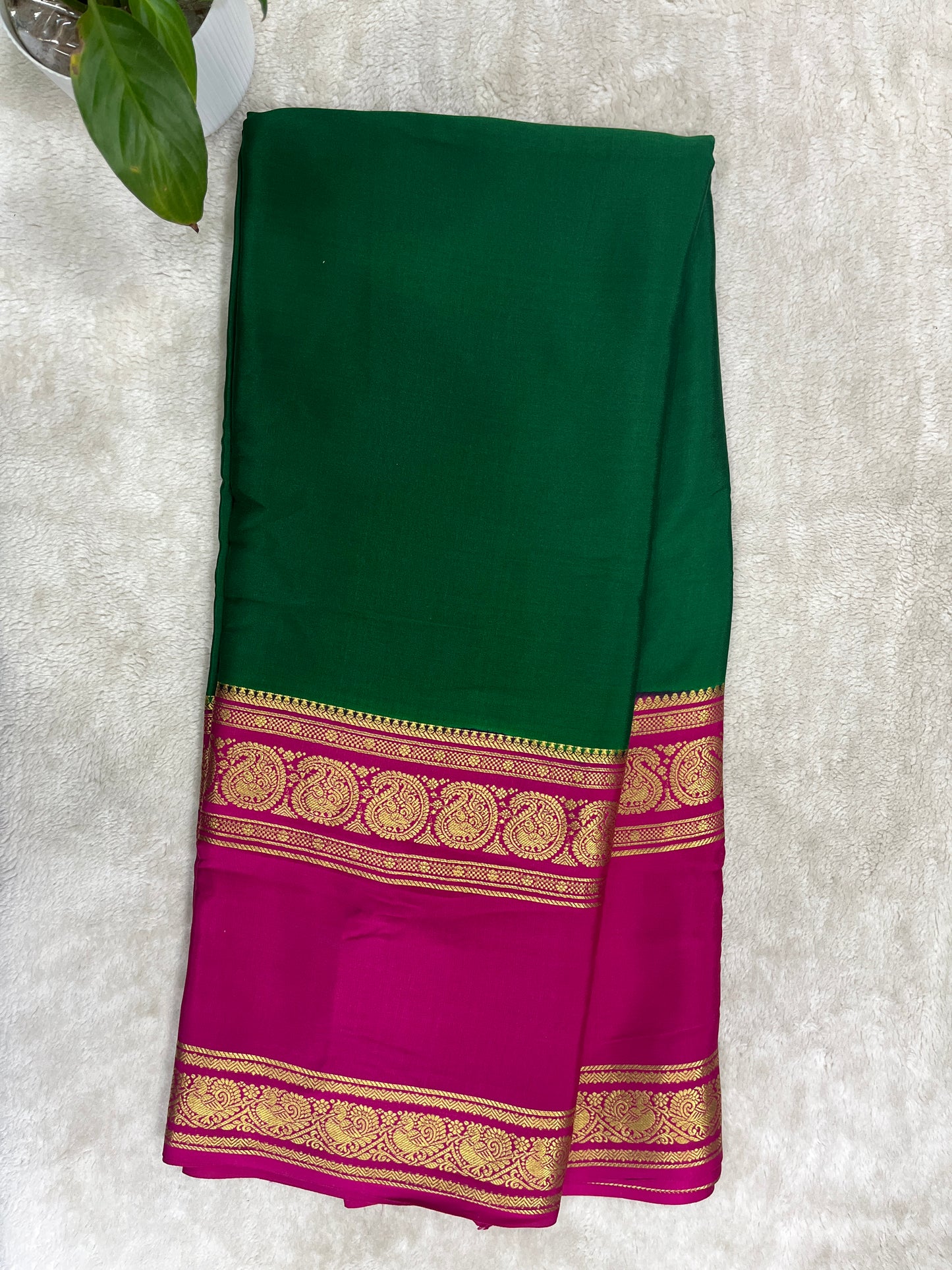 pure crepe mysore silk - 3D - 1146002
