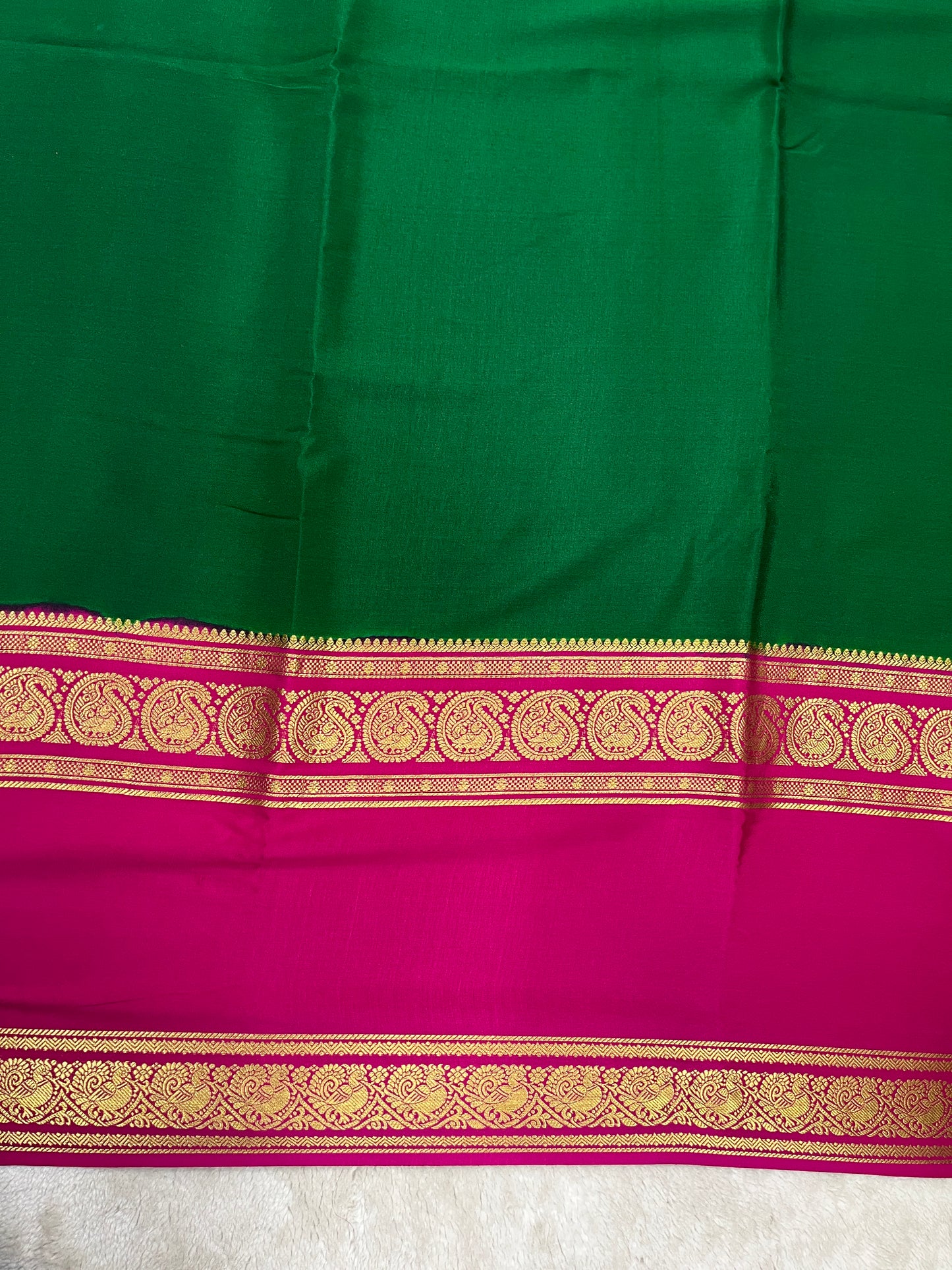 pure crepe mysore silk - 3D - 1146002