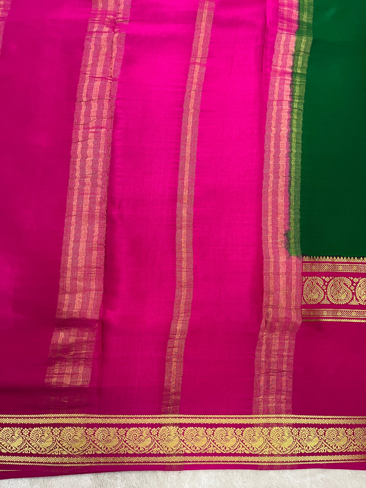pure crepe mysore silk - 3D - 1146002