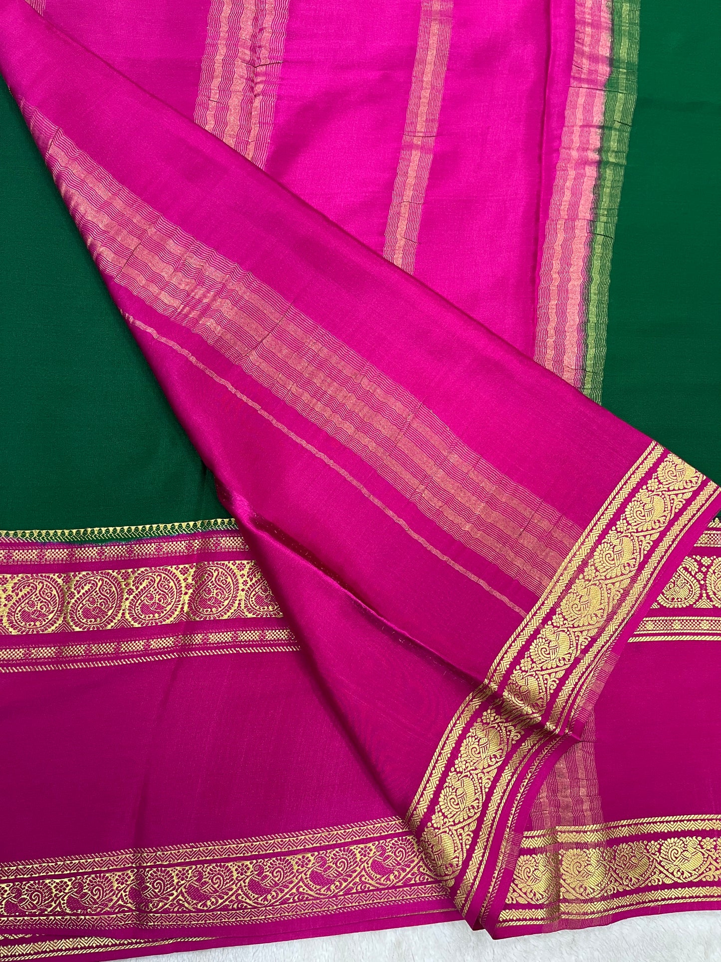 pure crepe mysore silk - 3D - 1146002