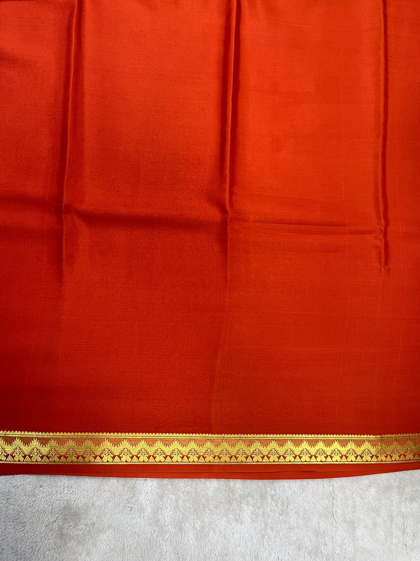 pure mysore silk - piping border -1150342