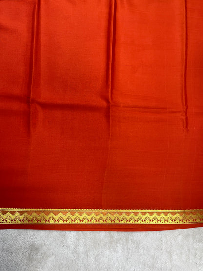 pure mysore silk - piping border -1150342