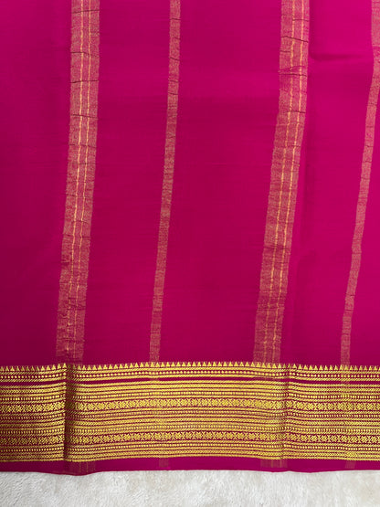 pure crepe mysore silk - Rudrakash - 1146004