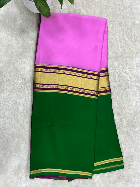 pure crepe mysore silk - 3D shaded - 16271506