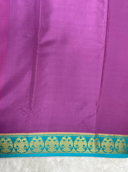 pure crepe mysore silk - Rudrakash - 1146004