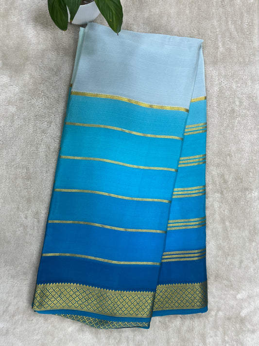 Pure mysore silk -multi diy strios 120 GSM - 1150102