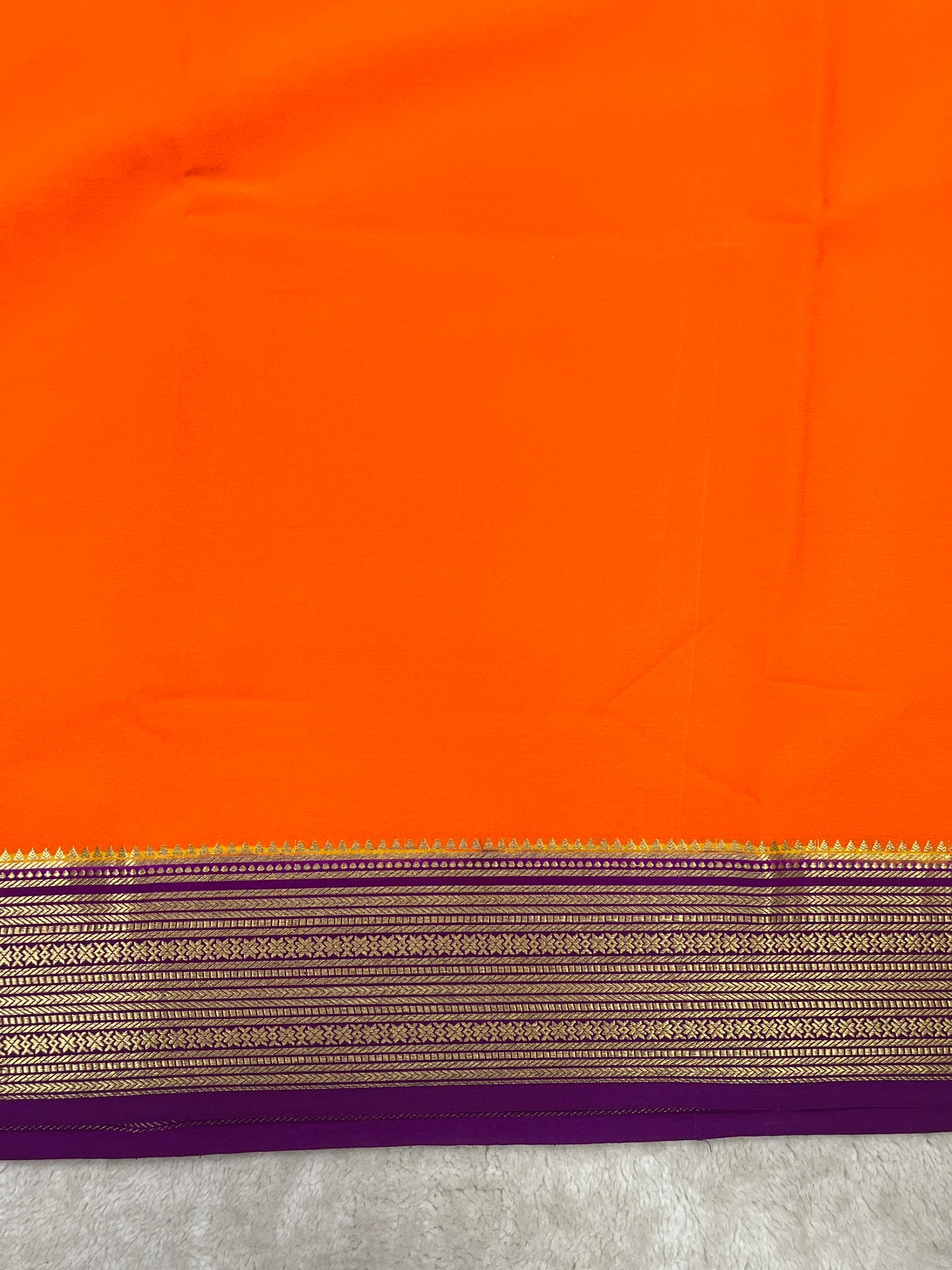 Pure Crepe Mysore silk saree - 1146004