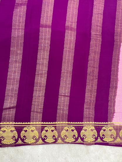 pure crepe mysore silk - Gandaberunda- 1146003