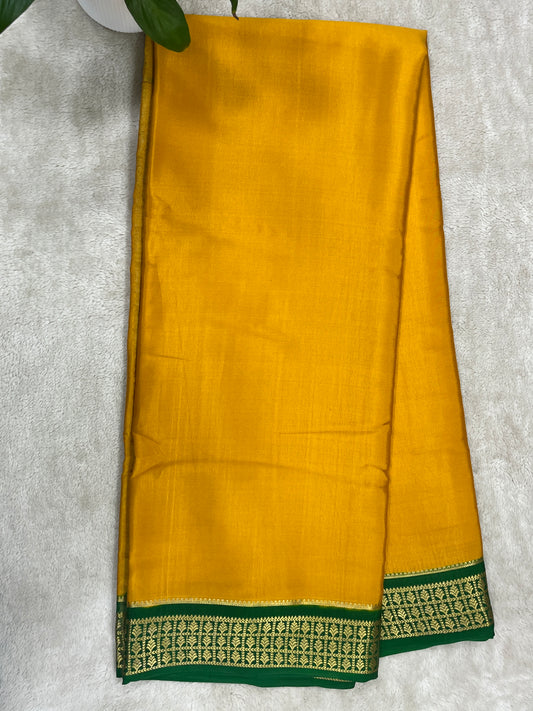 Pure Crepe Mysore silk saree - 1145317