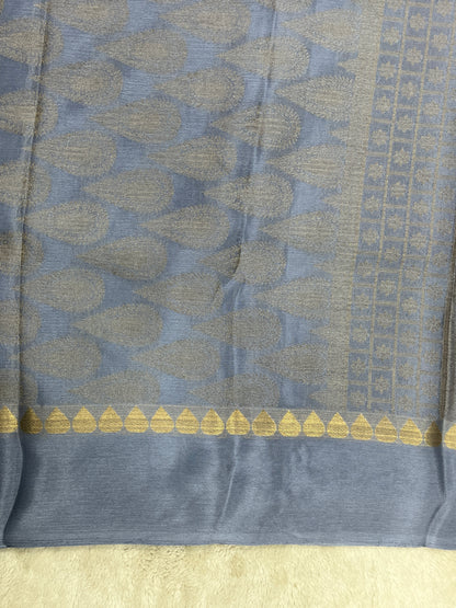 Pure Crepe Mysore silk saree - 1145309