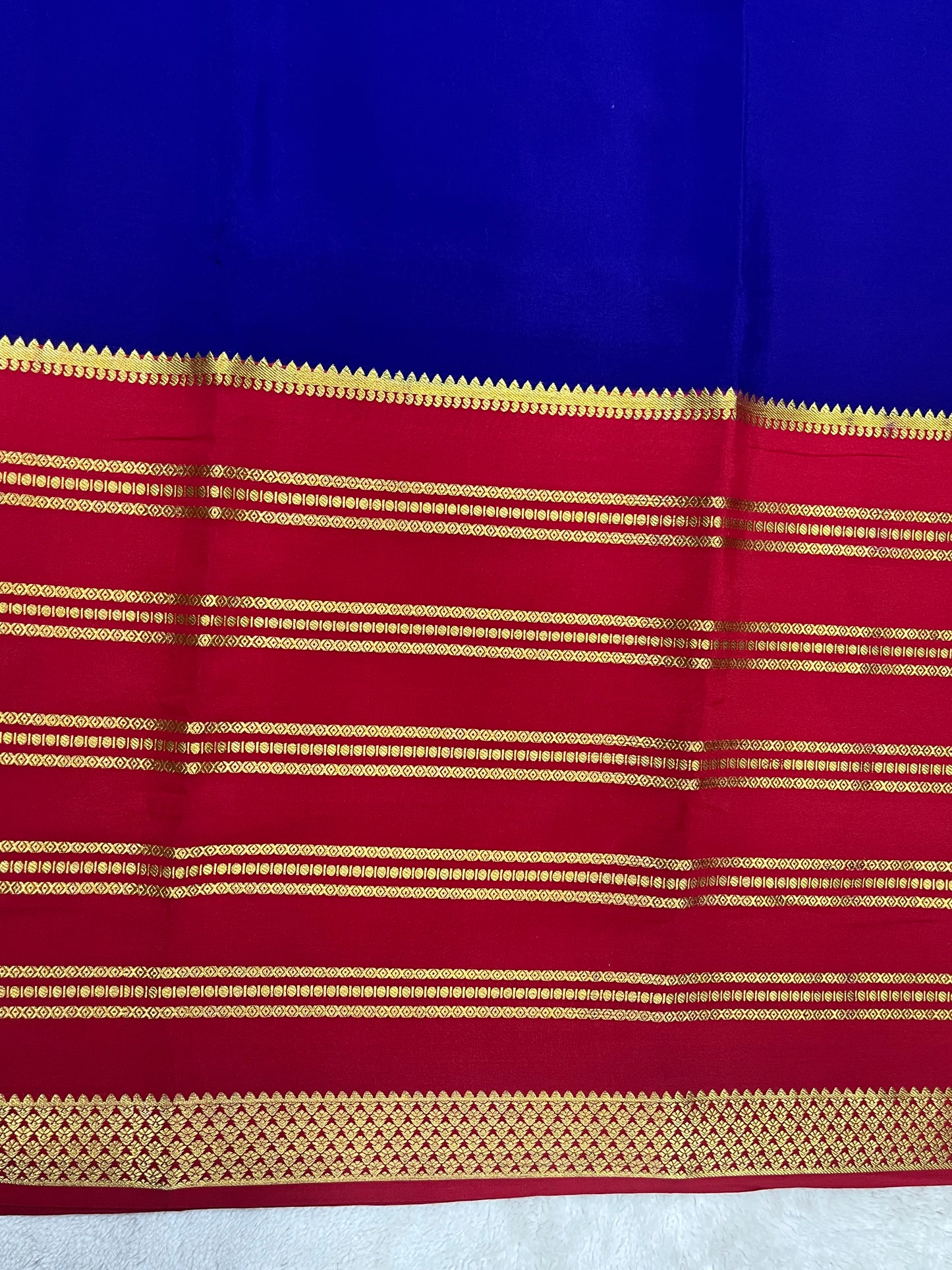 Pure Crepe Mysore silk saree 1146002