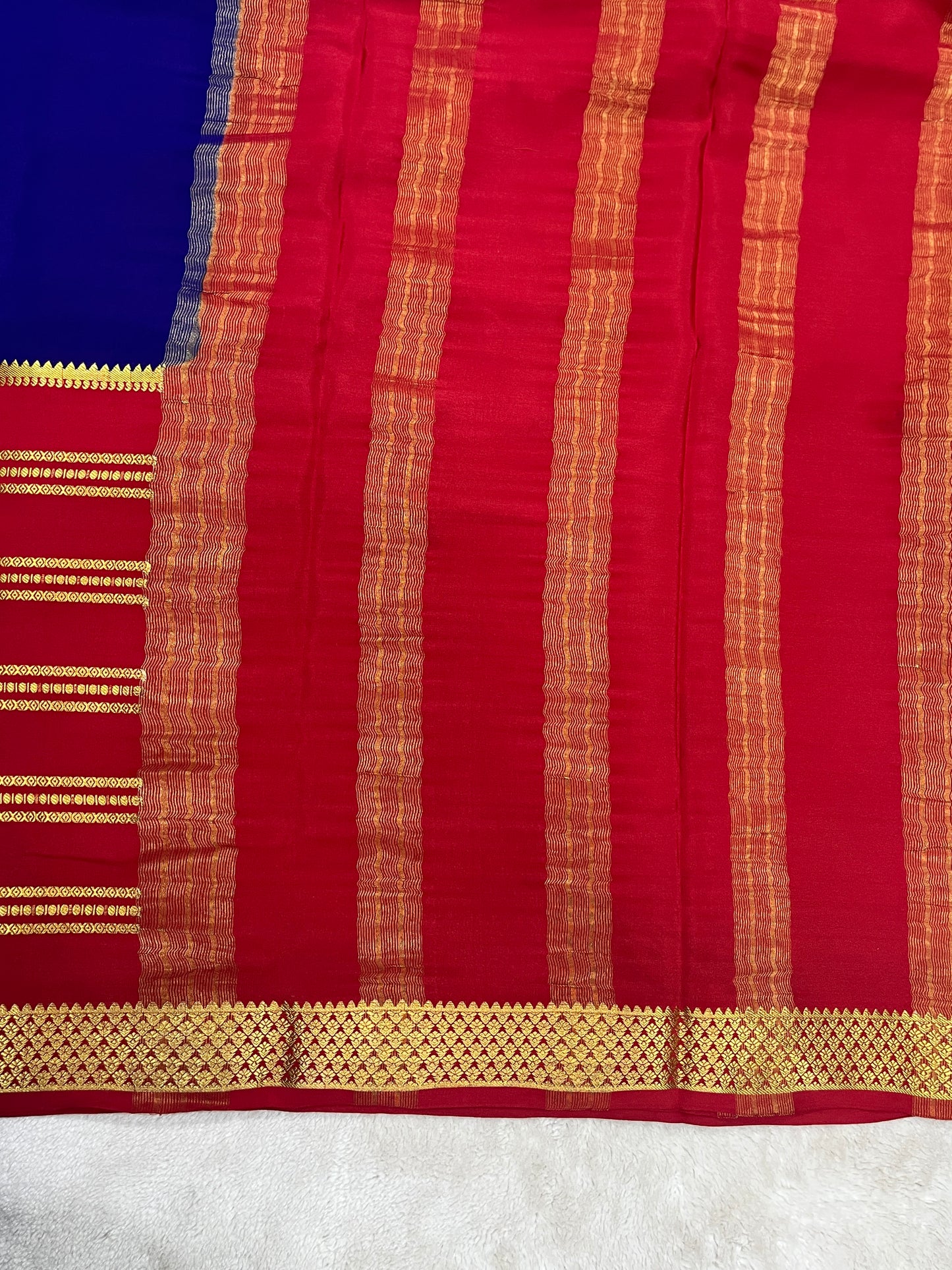 Pure Crepe Mysore silk saree 1146002