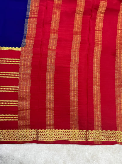 Pure Crepe Mysore silk saree 1146002