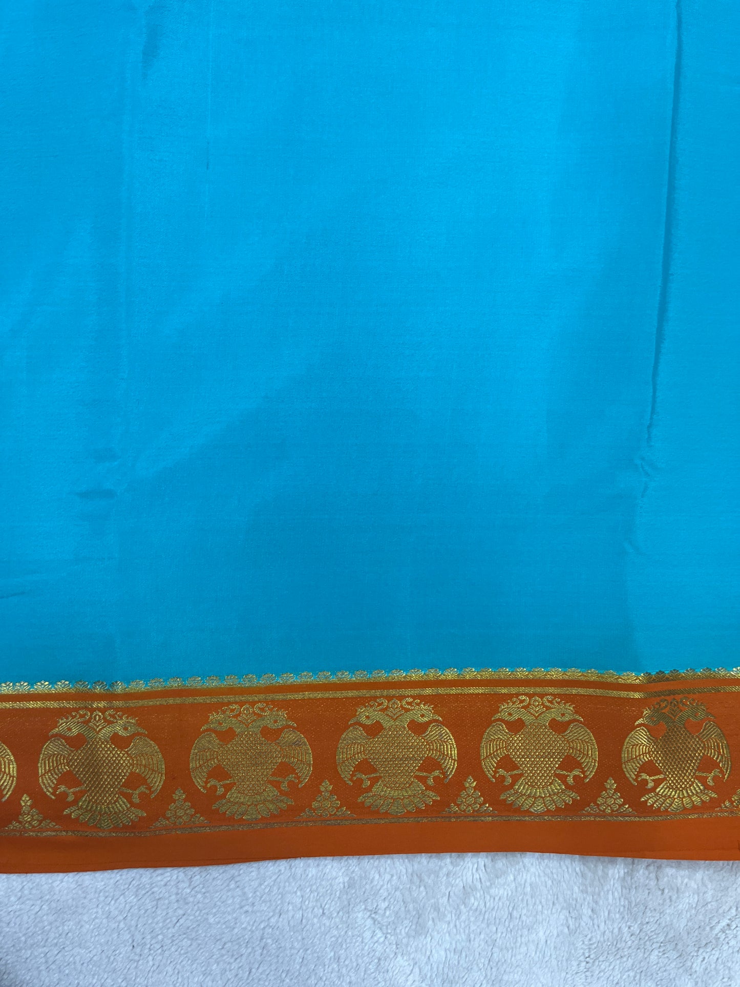 Pure crepe Mysore silk saree - 1146003