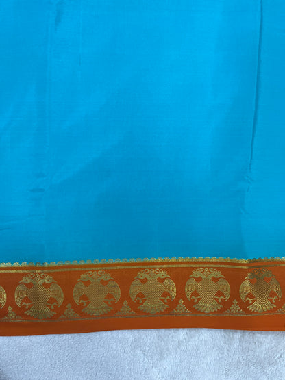 Pure crepe Mysore silk saree - 1146003