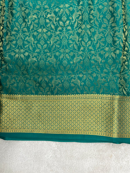 Pure Crepe Mysore Silk Saree 1145315