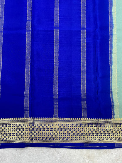 Pure crepe Mysore silk saree - 1146004