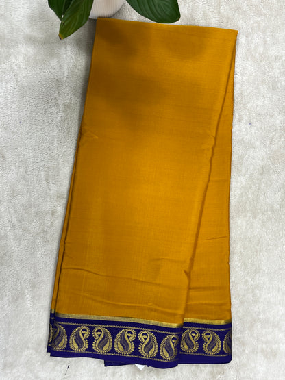 Pure crepe Mysore silk saree - 1146001