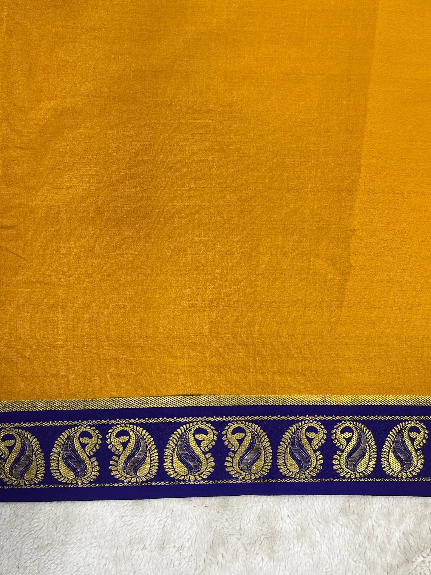 Pure crepe Mysore silk saree - 1146001