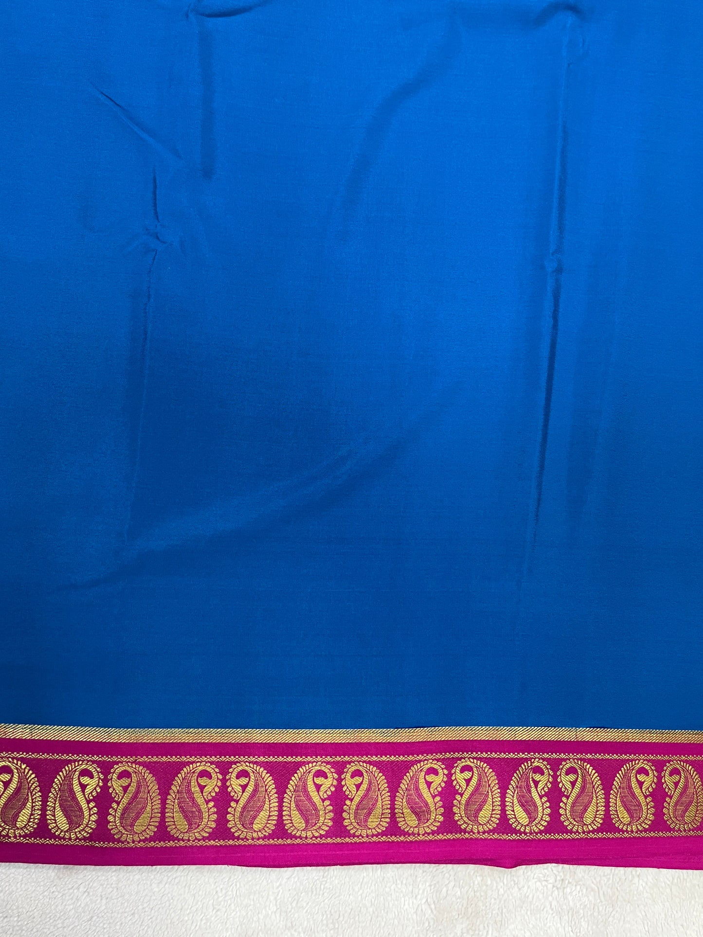 Pure crepe Mysore silk saree - 1146001