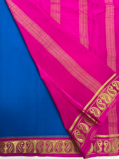 Pure crepe Mysore silk saree - 1146001