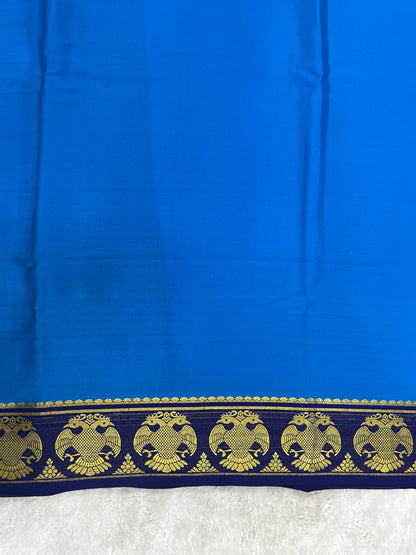 Pure Crepe Mysore silk saree - 1146003