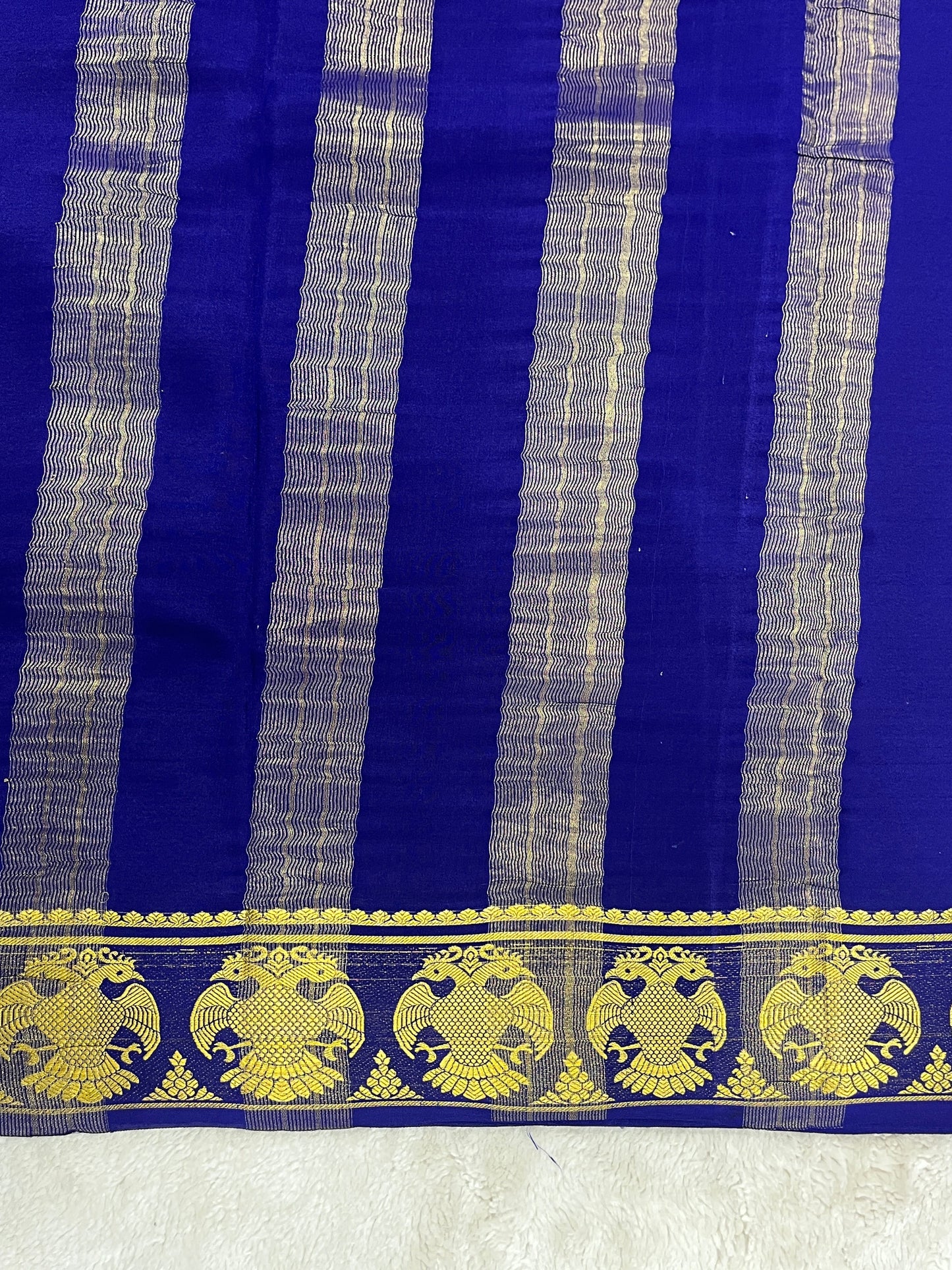 Pure Crepe Mysore silk saree - 1146003