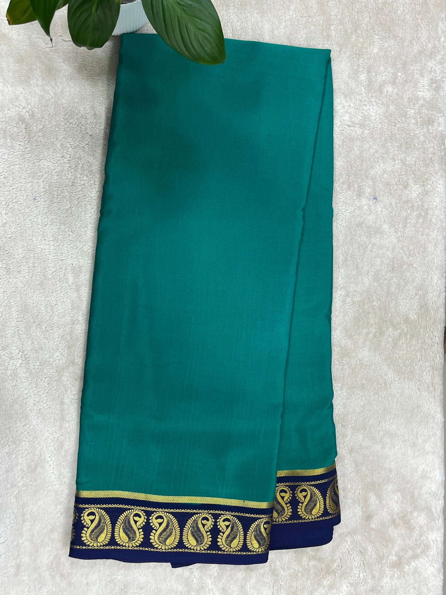 Pure Crepe Mysore silk saree - 1146001