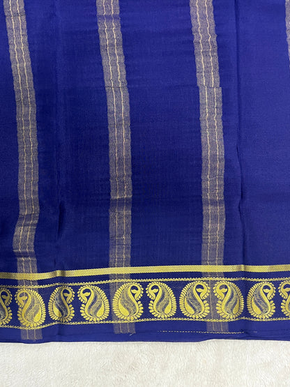 Pure Crepe Mysore silk saree - 1146001