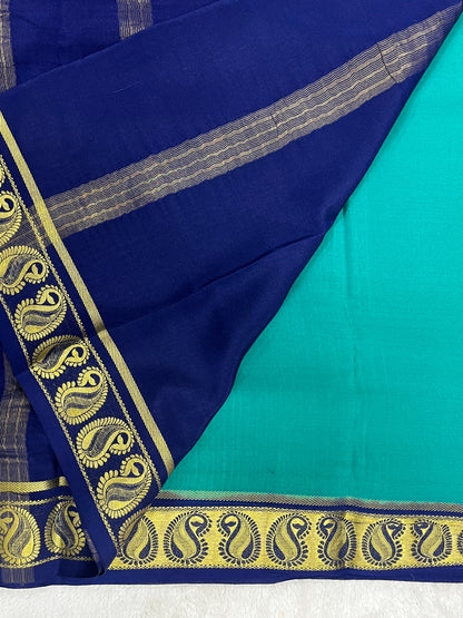 Pure Crepe Mysore silk saree - 1146001