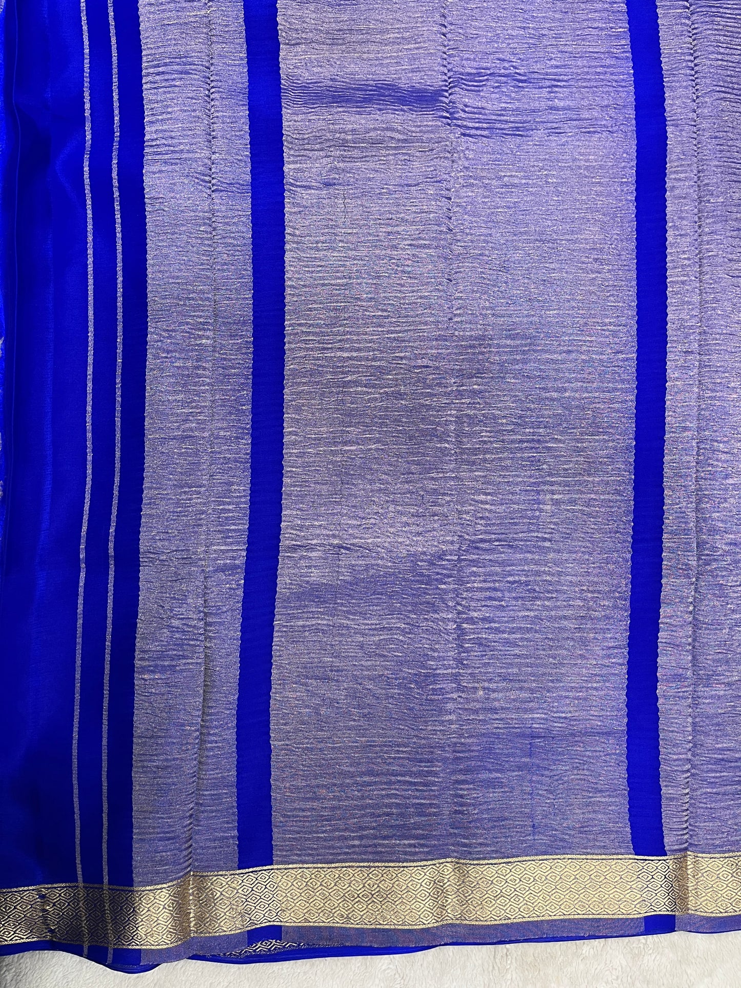Pure Crepe Mysore silk saree - 1145311