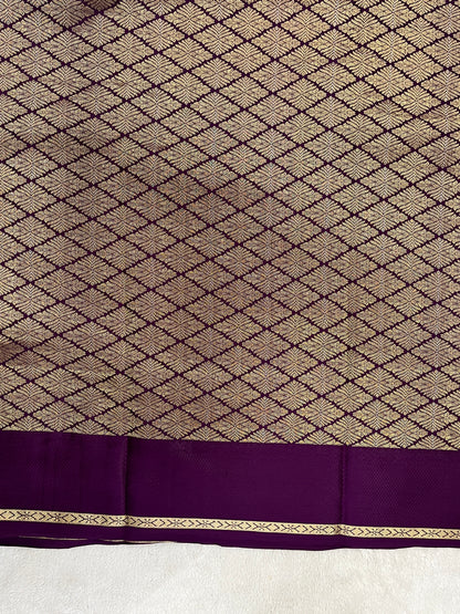 Pure Crepe Mysore silk saree - 1145313