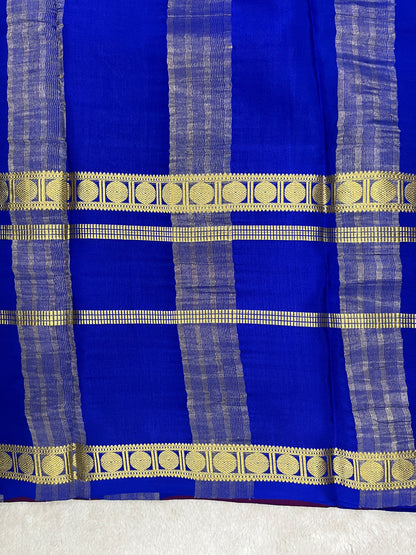Pure Crepe Mysore Silk Saree in 3D pattern 1145314