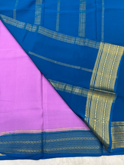 Pure crepe mysore silk - Rudrakash -1146004