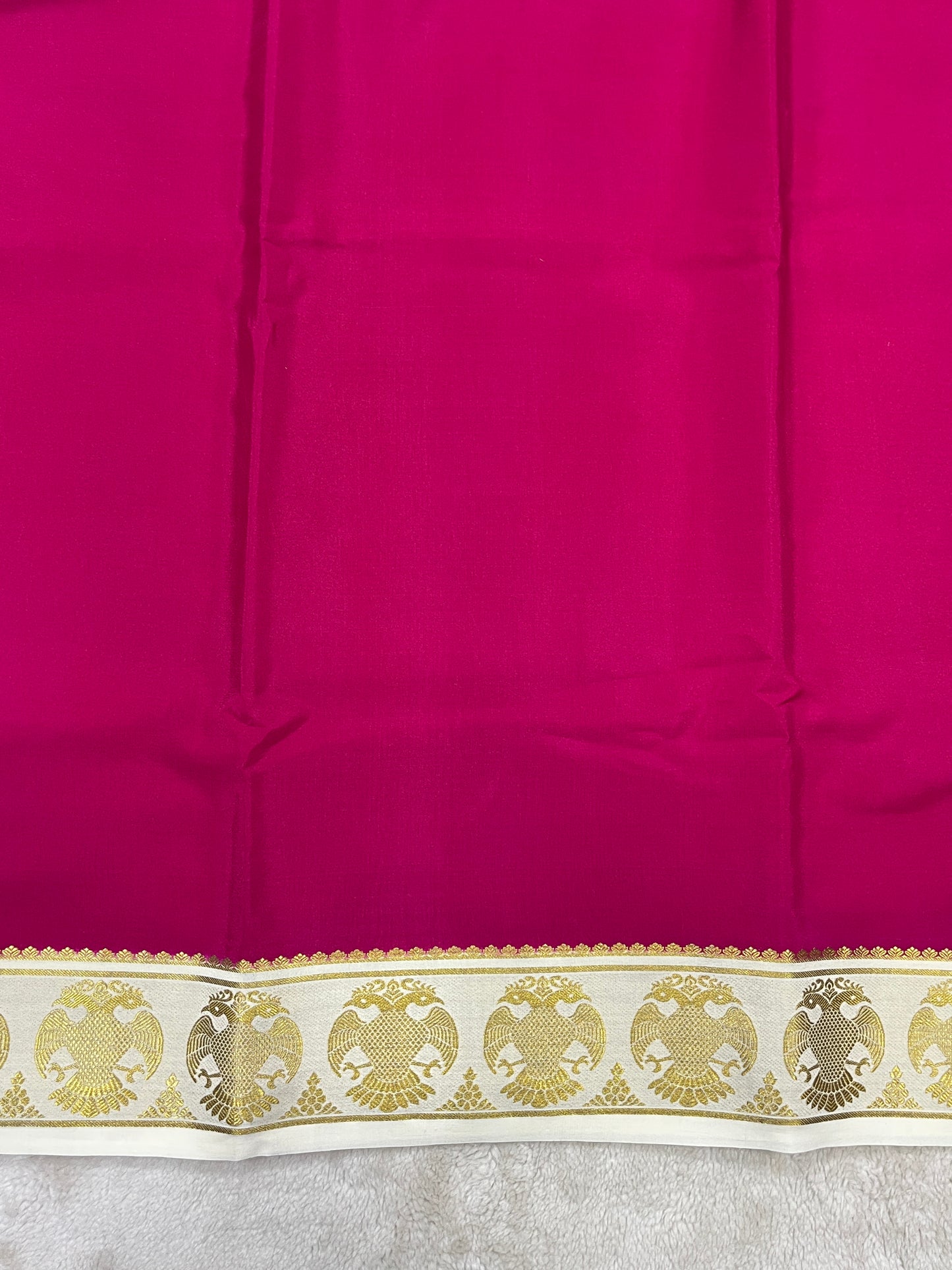 pure crepe myore silk -Gandaberunda- 1146003