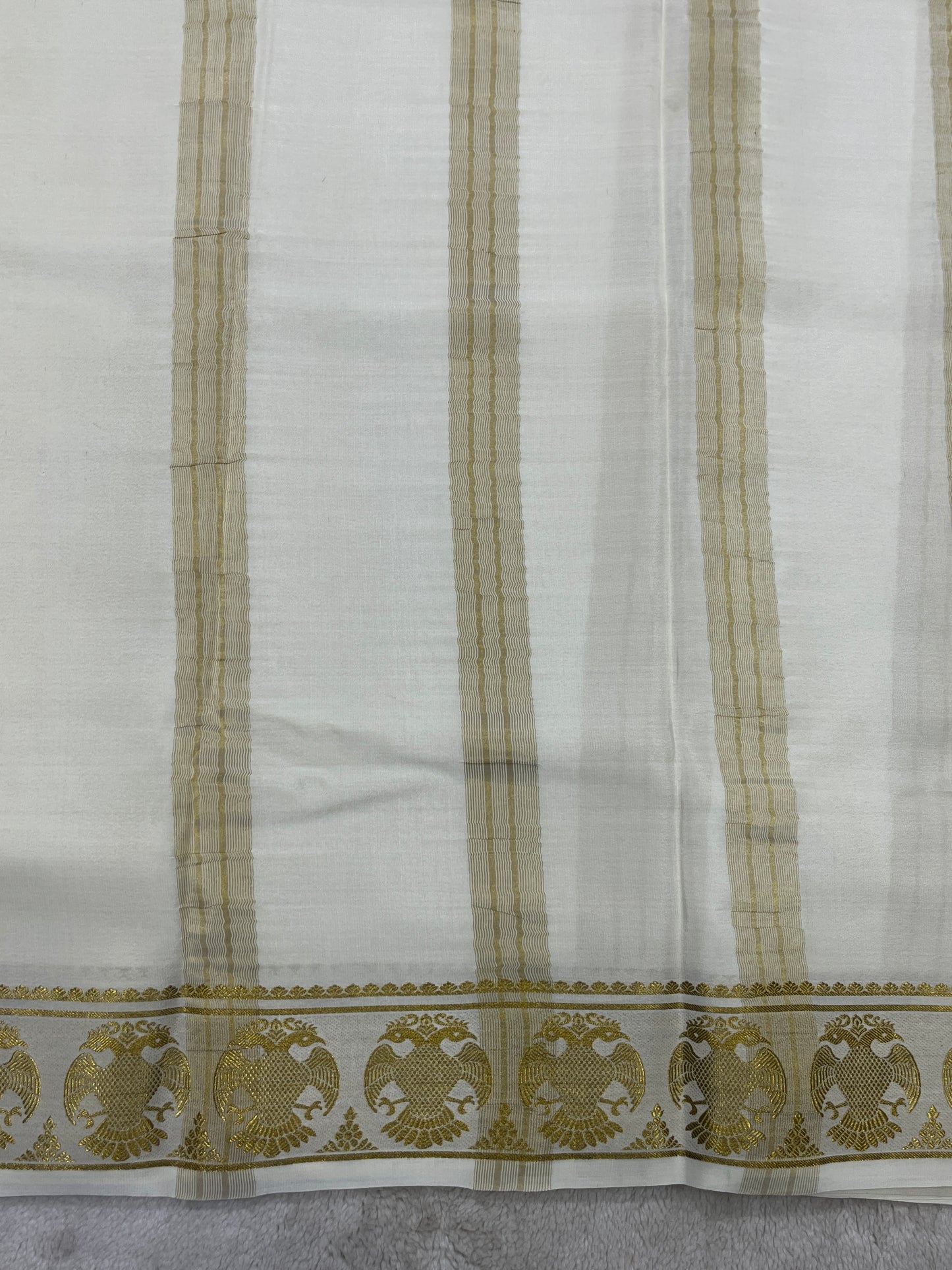 pure crepe myore silk -Gandaberunda- 1146003