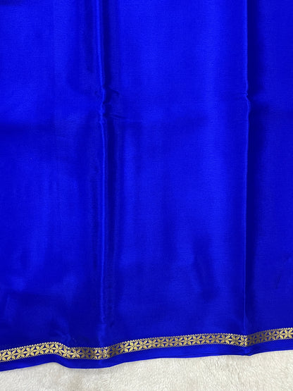 pure crepe mysore silk saree - piping - 1146006